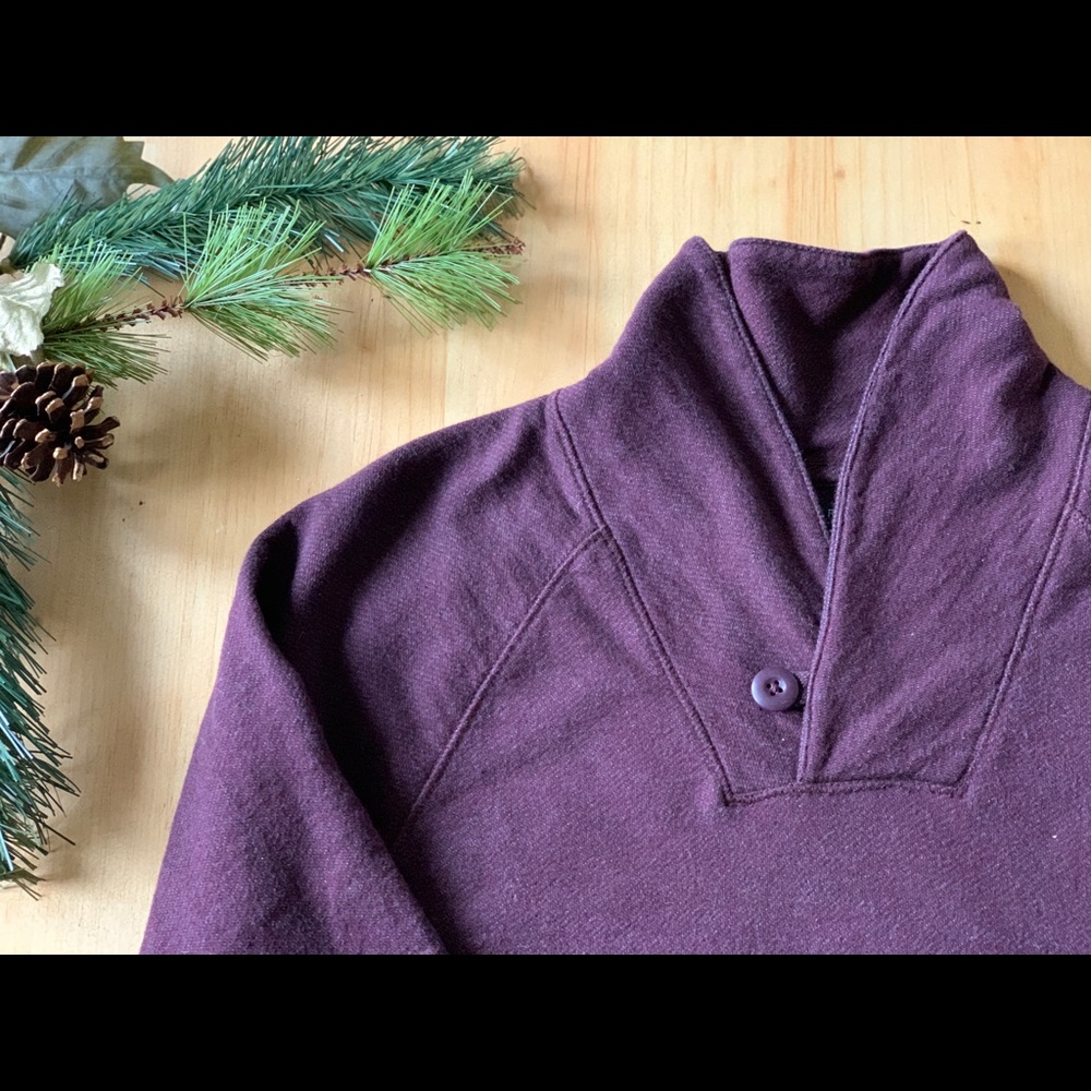 Banana Republic Shawl Neck Sweatshirt